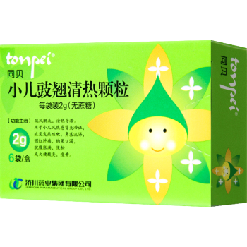同贝 小儿豉翘清热颗粒2g*6袋 5盒装